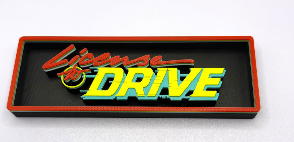 Decorative Licence To Drive Box Film Logo Sign Display Cinema s17.5cm L 22cm (Copy)