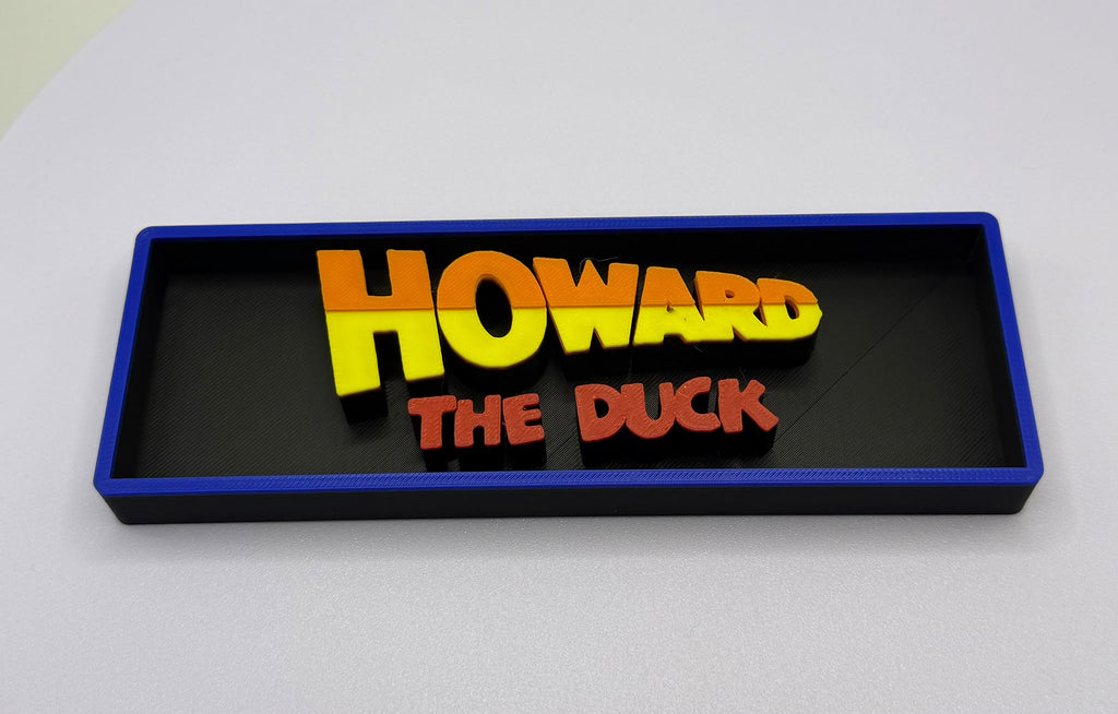 Decorative Howard The Duck Box Film Logo Sign Display Cinema s17.5cm L 22cm
