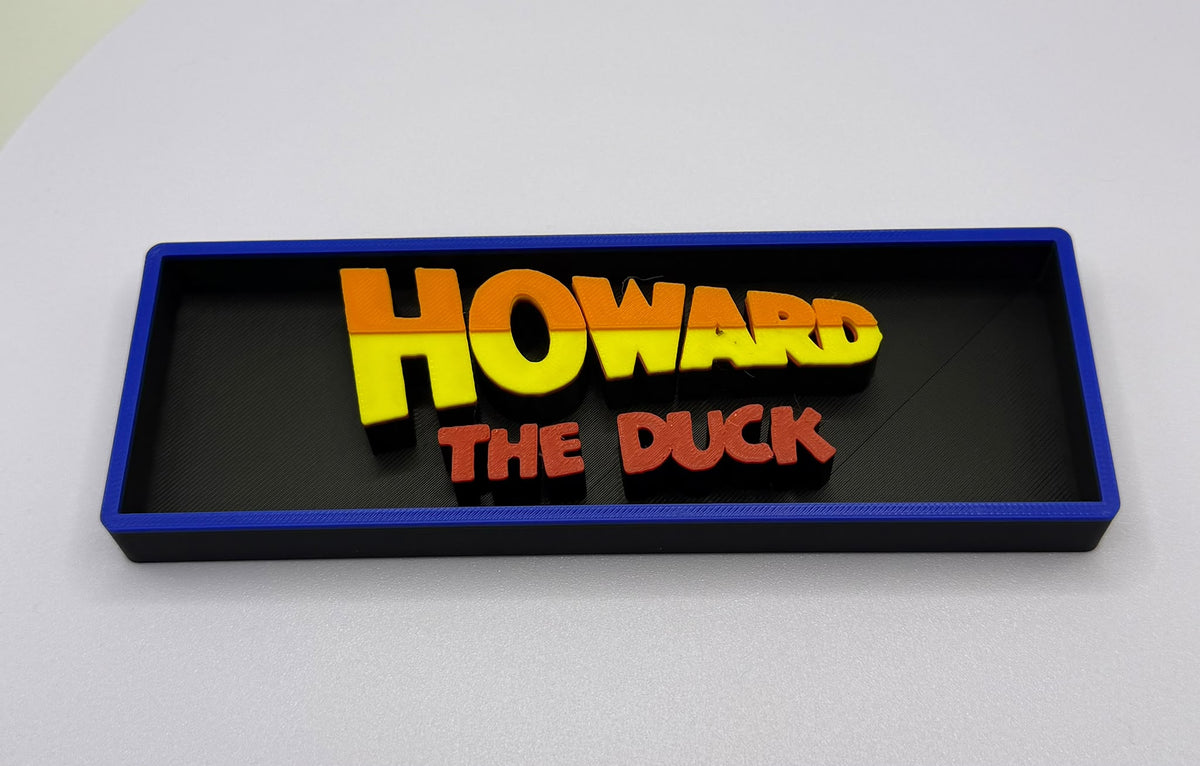Decorative Howard The Duck Box Film Logo Sign Display Cinema s17.5cm L 22cm