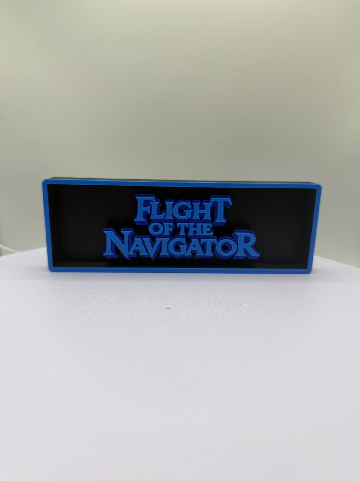 Decorative Flight Of The Navigator Box Film Logo Sign Display Cinema s17.5cm L 22cm