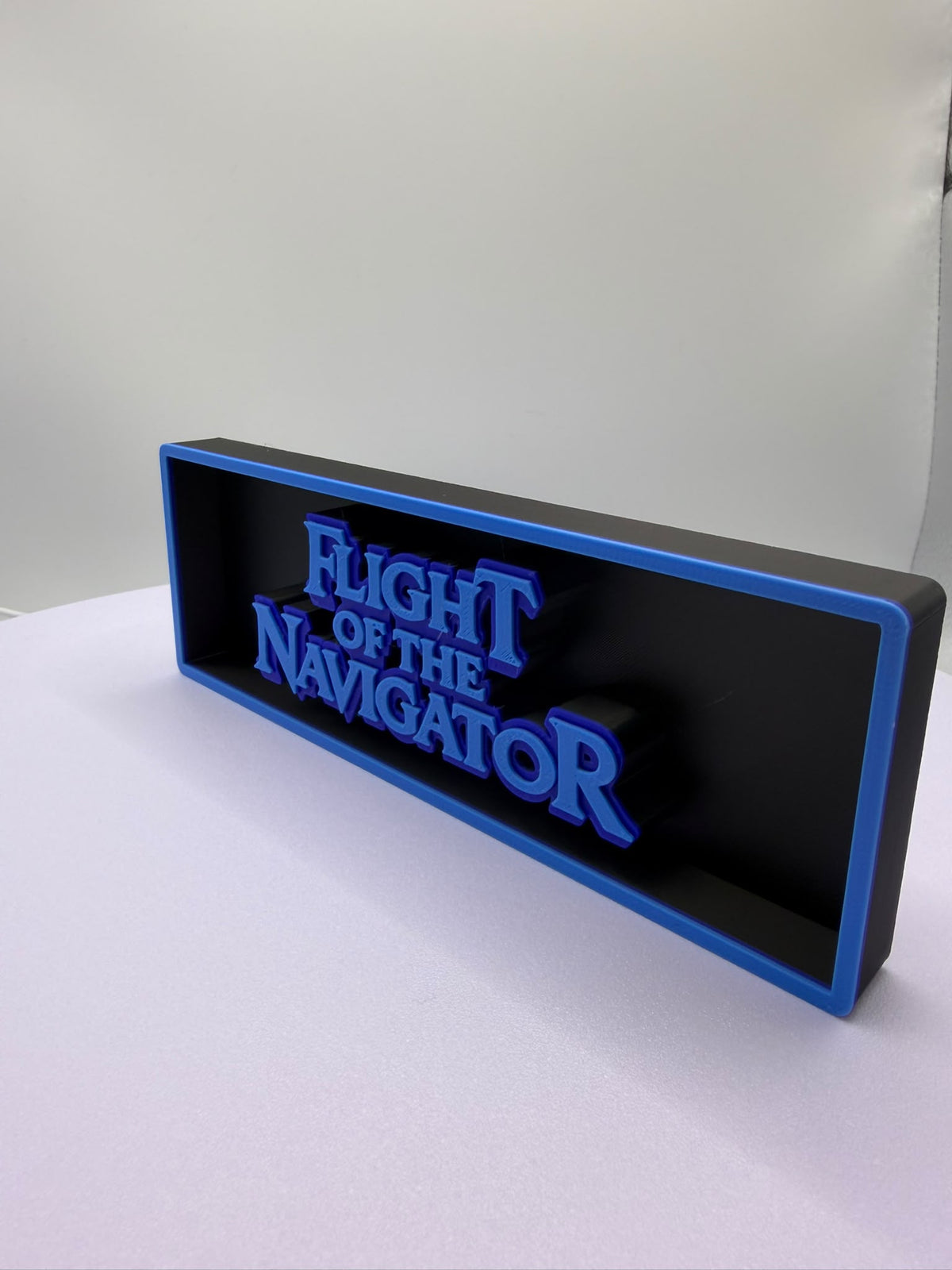 Decorative Flight Of The Navigator Box Film Logo Sign Display Cinema s17.5cm L 22cm