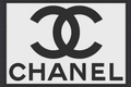 Decorative Designer Chanel logo Sign Display two colour choice Mancave