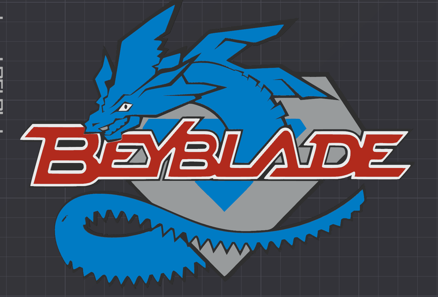 Decorative Beyblade  Toy logo Sign Display Wall Plaque