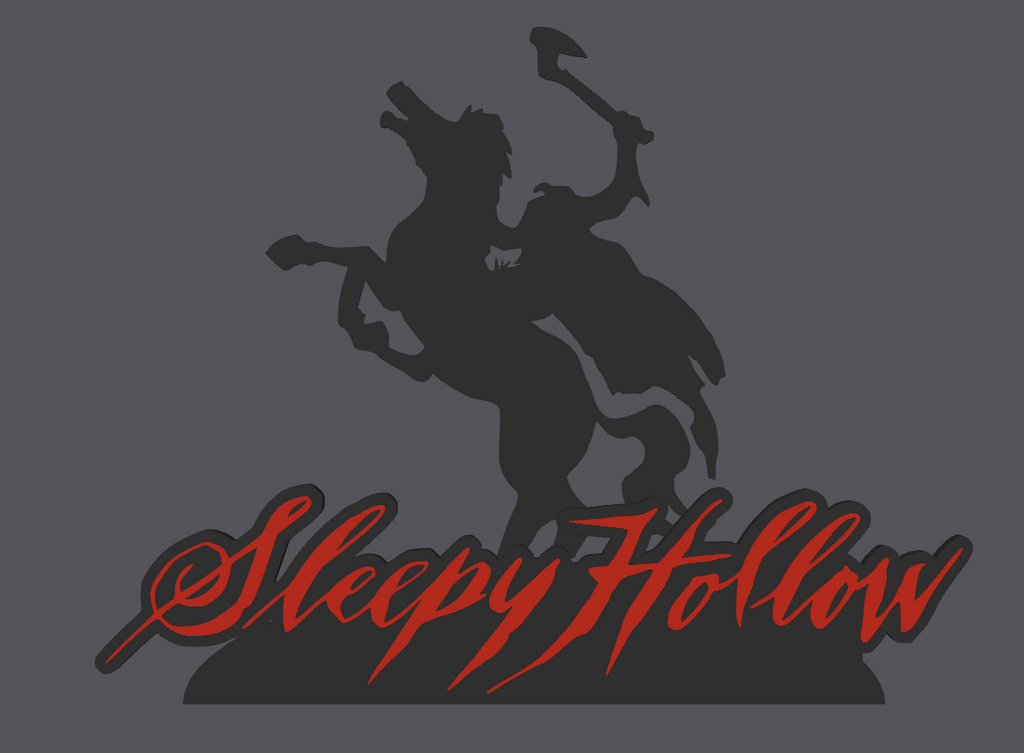 Decorative Sleepy Horror Film Self Standing logo display pops Room Horror
