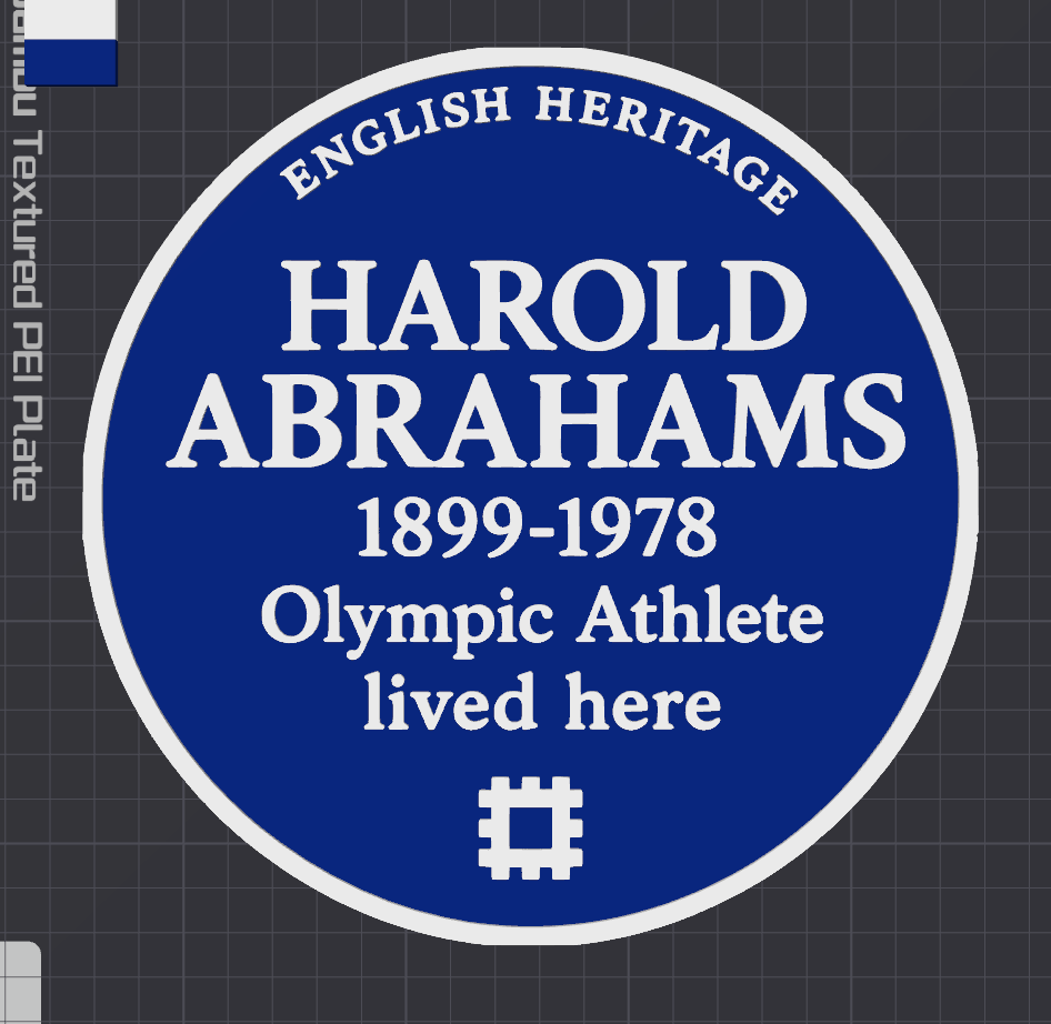 2x Harold Abrahams Logo