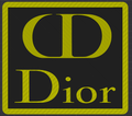 Decorative Designer Dior logo Sign Display two colour choice Mancave