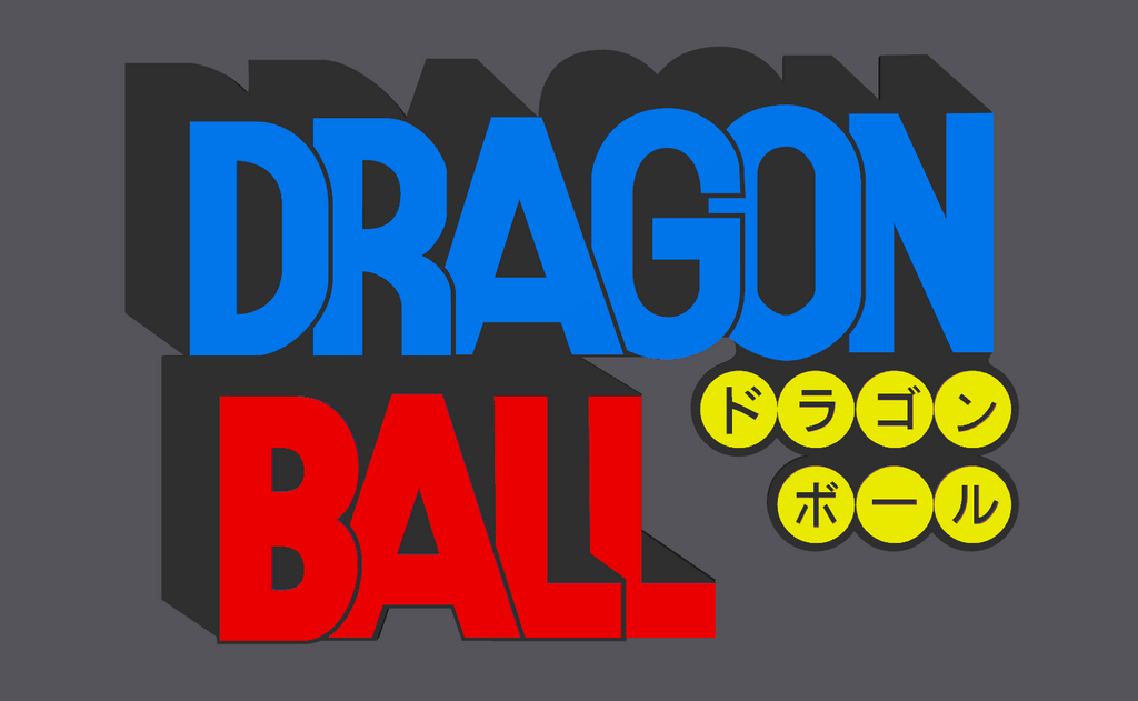 Decorative Dragon Ball OG Standing logo Sign Display Pop