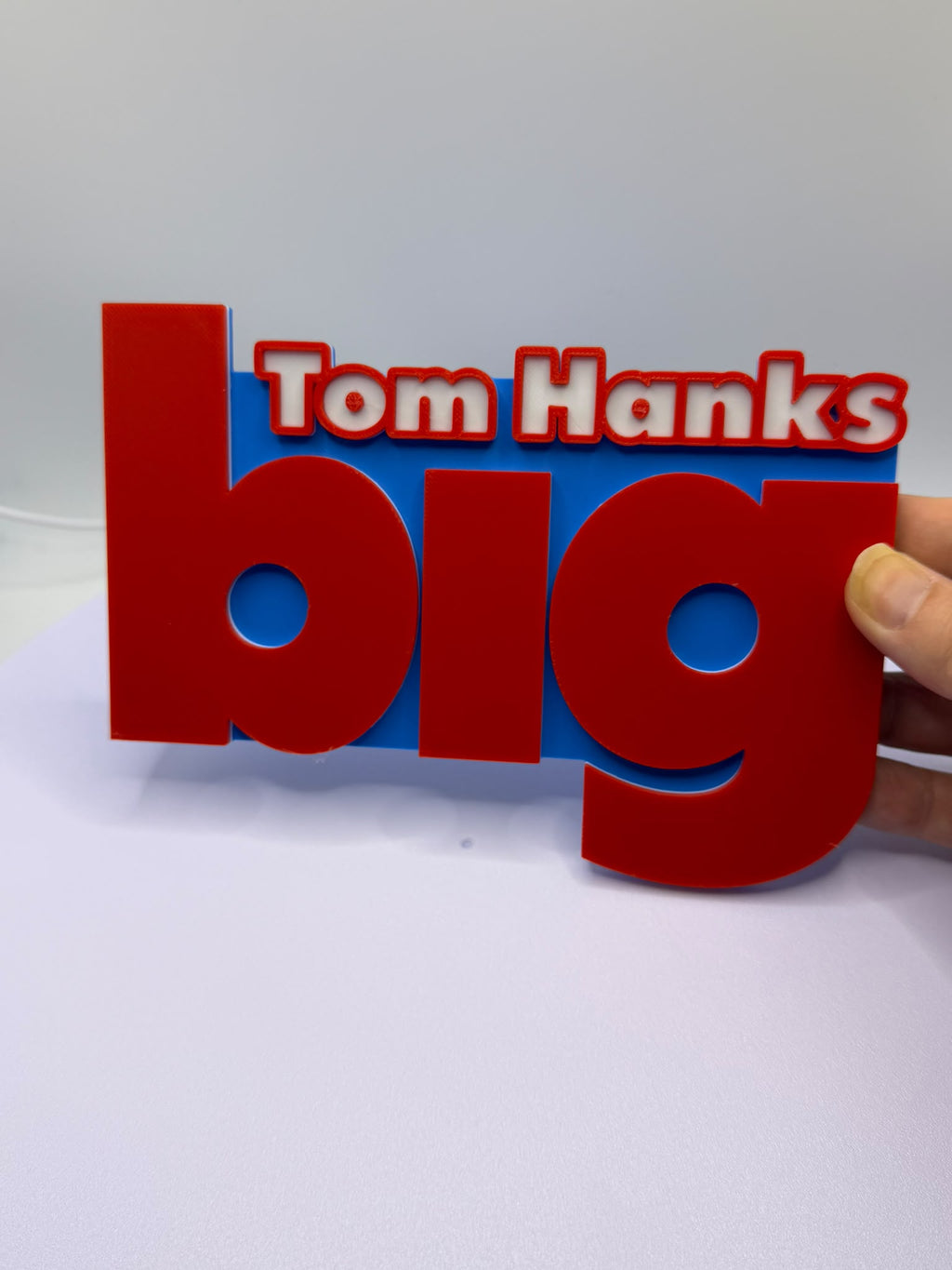 Decorative Tom Hanks BIG Film logo sign display Wall Plaque