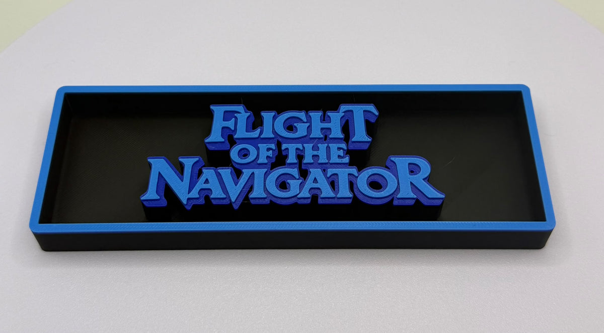 Decorative Flight Of The Navigator Box Film Logo Sign Display Cinema s17.5cm L 22cm