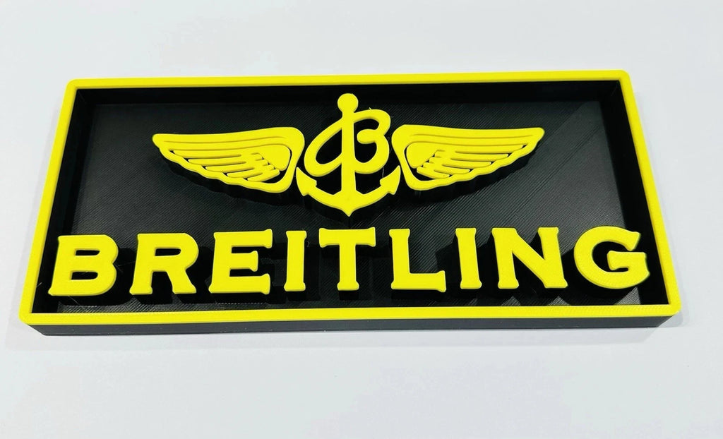 Decorative Breitling Watch Brand Logo Sign Display Box Sign