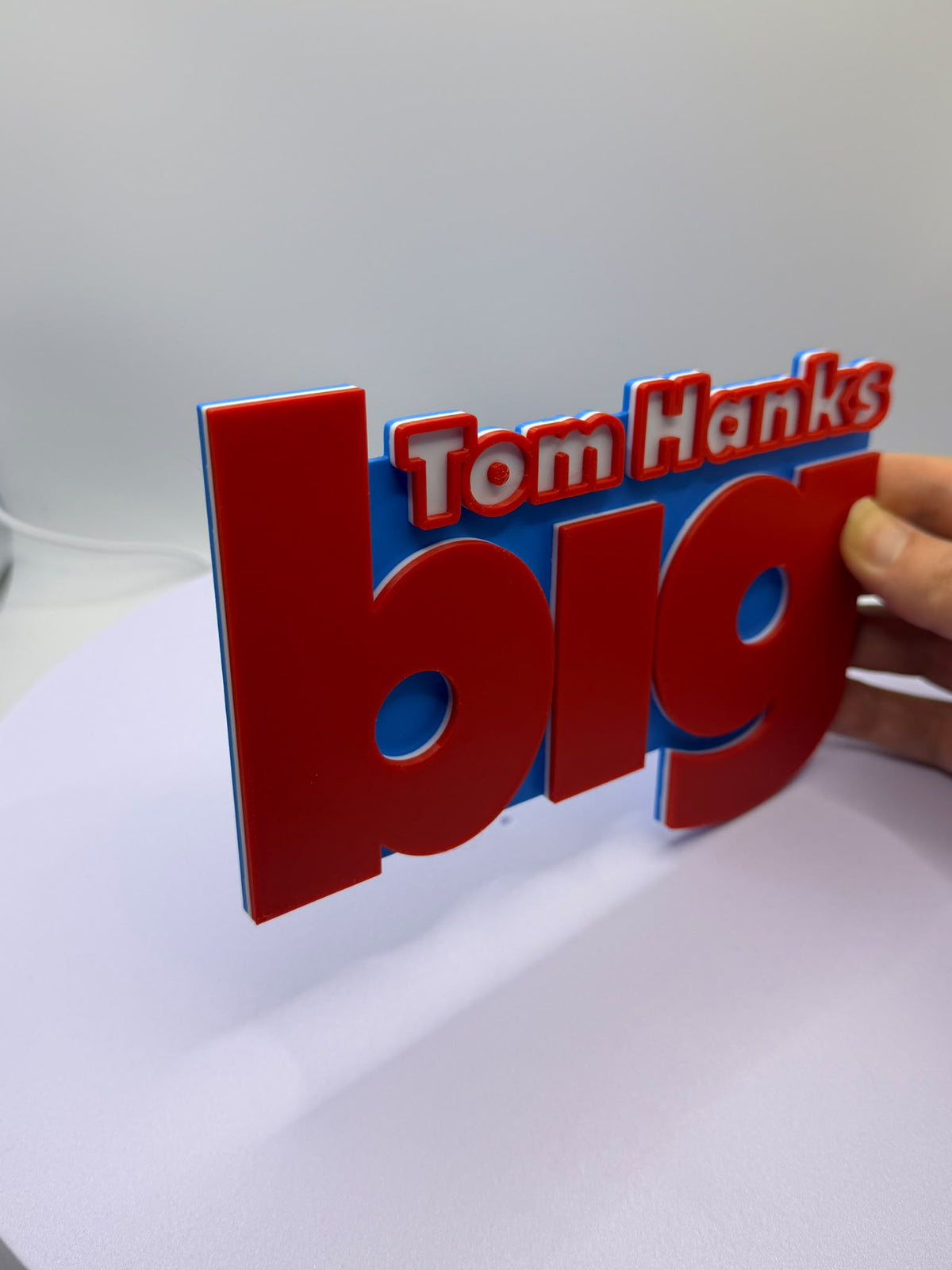 Decorative Tom Hanks BIG Film logo sign display Wall Plaque