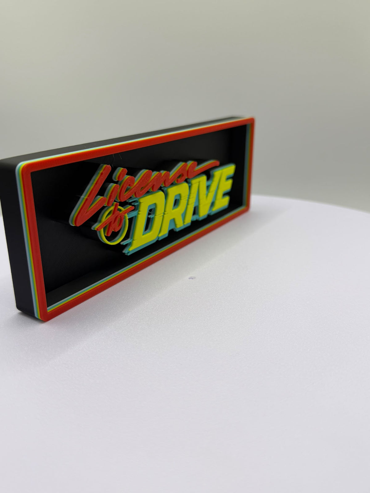 Decorative Licence To Drive Box Film Logo Sign Display Cinema s17.5cm L 22cm (Copy)