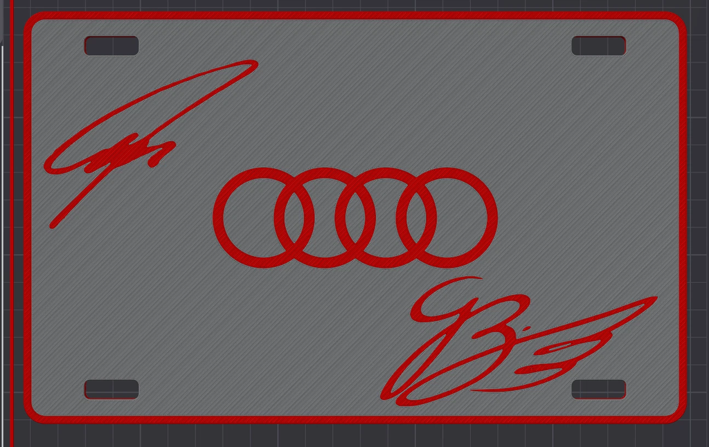 Decorative F1 Formula 1 Audi Wall Plaque Nico Hulkenberg Gabriel Bortoletto Sign