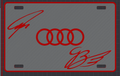Decorative F1 Formula 1 Audi Wall Plaque Nico Hulkenberg Gabriel Bortoletto Sign