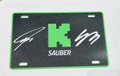 Decorative F1 Formula 1 Kick Sauber Wall Plaque Nico Hulkenberg Bortoletto Sign