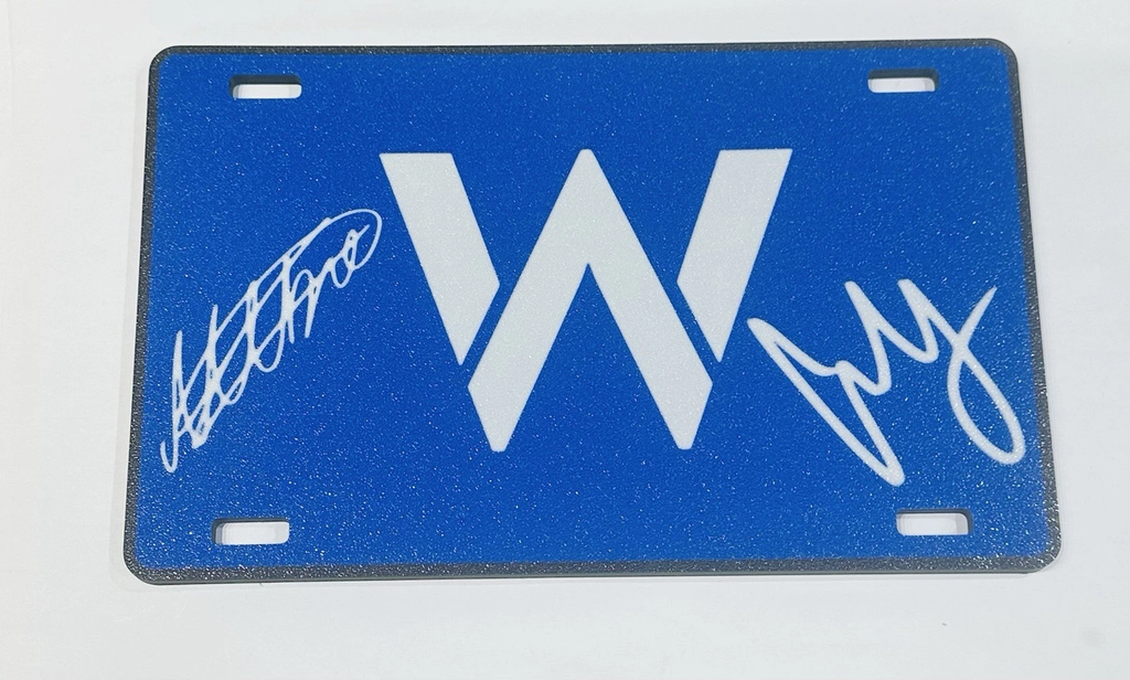 Decorative F1 Formula 1 Williams Wall Plaque Alex Albon Carlos Sainz Sign