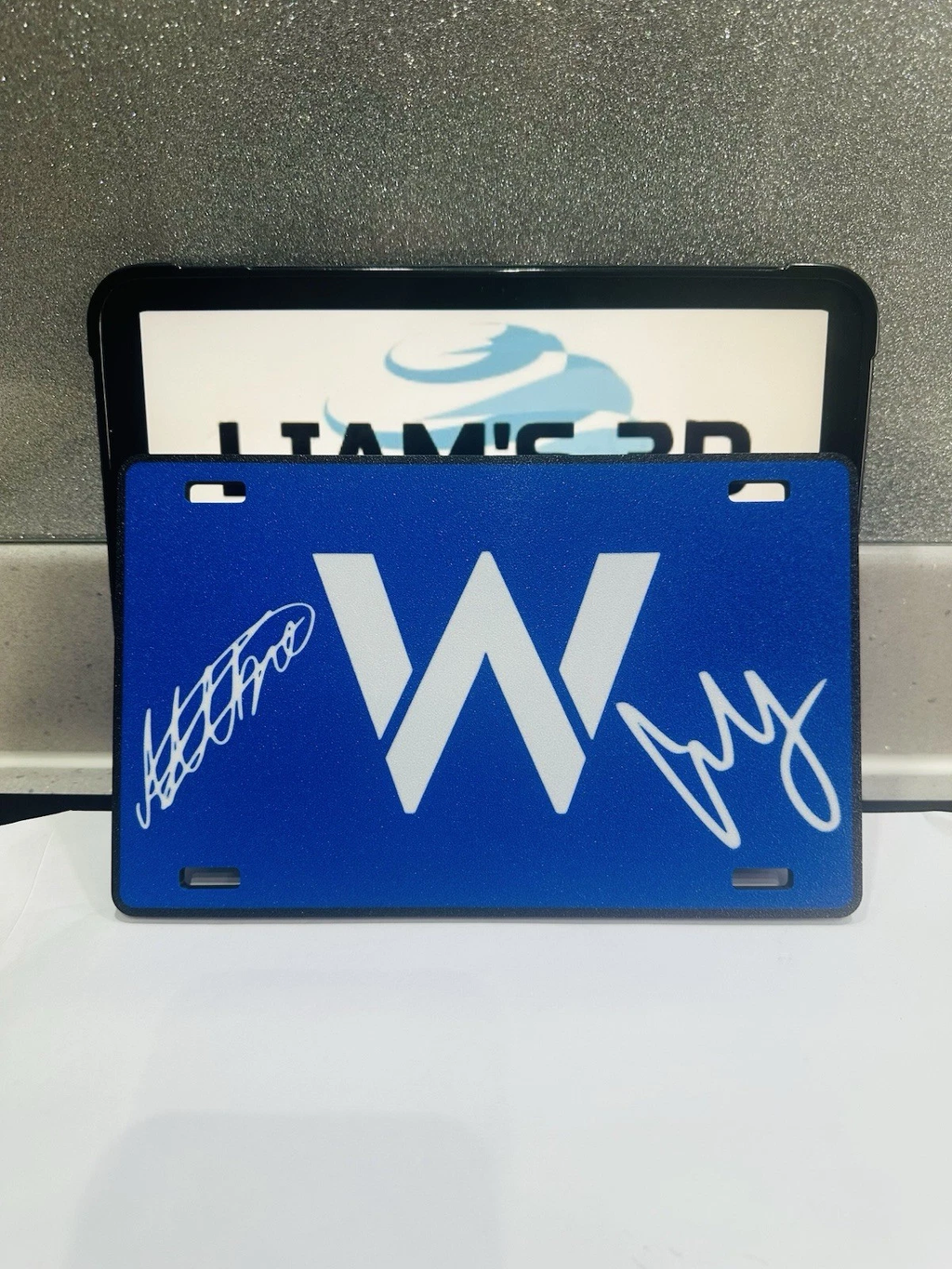 Decorative F1 Formula 1 Williams Wall Plaque Alex Albon Carlos Sainz Sign