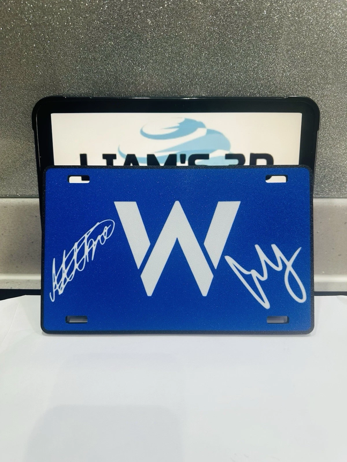 Decorative F1 Formula 1 Williams Wall Plaque Alex Albon Carlos Sainz Sign