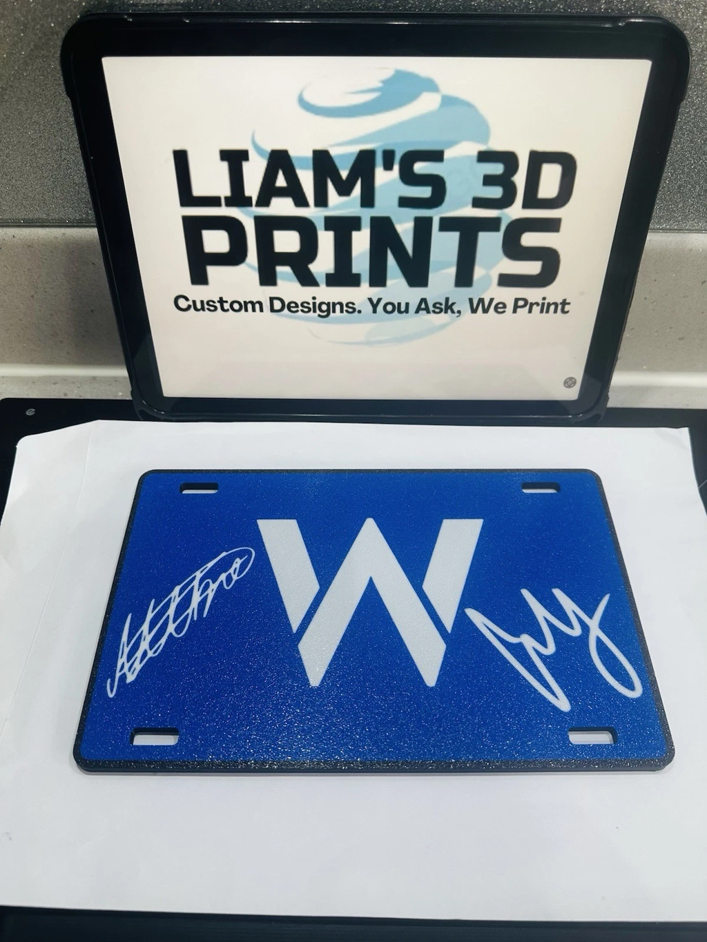Decorative F1 Formula 1 Williams Wall Plaque Alex Albon Carlos Sainz Sign