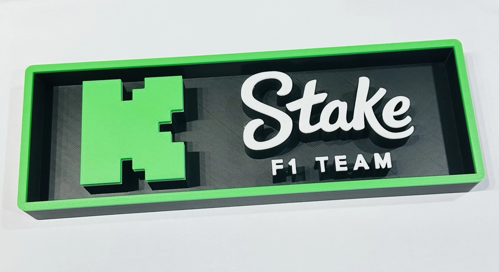 Decorative Kick Sauber F1 Formula 1 Speed Champions Box Logo Display Motorsport