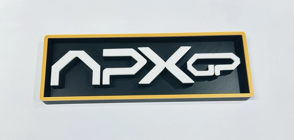 Decorative APX GP F1 Formula 1 Speed Champions Box Logo Sign Display Motorsport