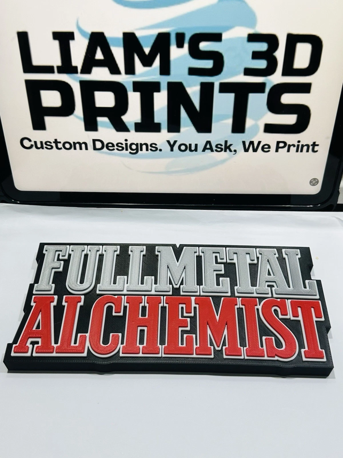 Decorative Fullmetal Alchemist Anime logo Sign Display Pops