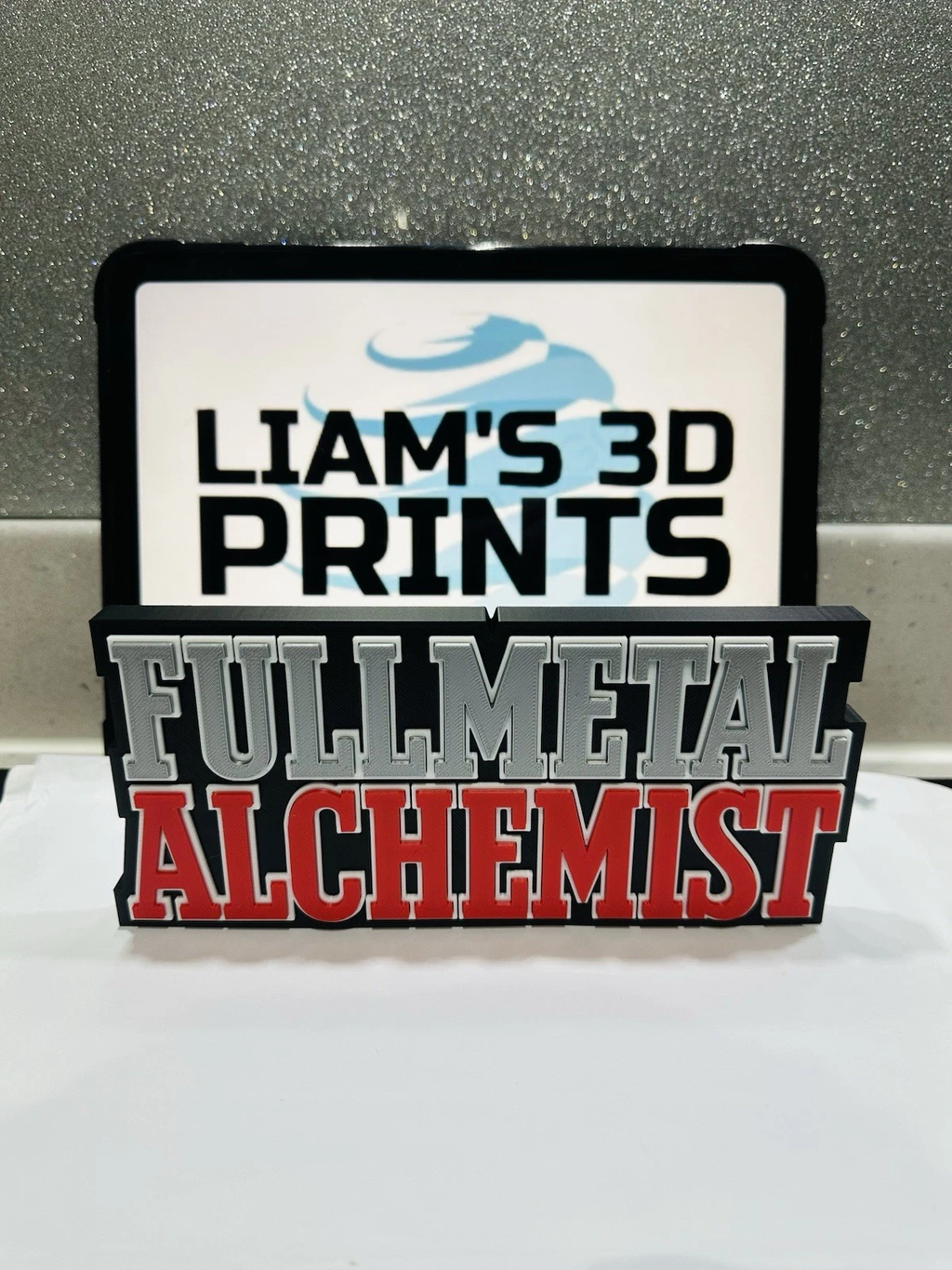Decorative Fullmetal Alchemist Anime logo Sign Display Pops