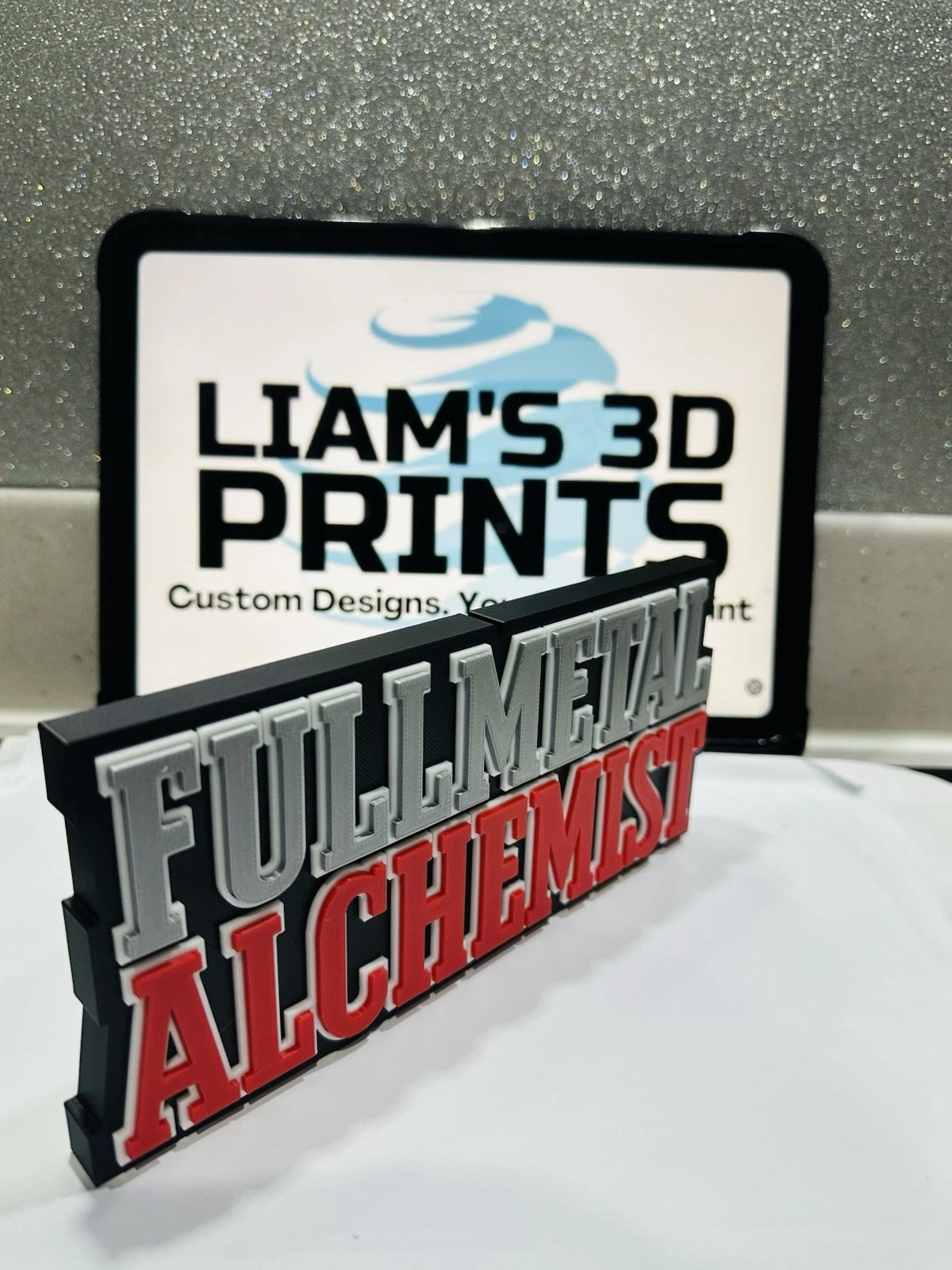 Decorative Fullmetal Alchemist Anime logo Sign Display Pops