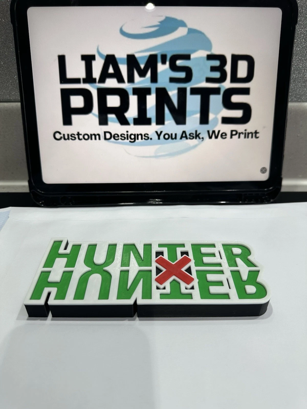 Decorative Hunter X Hunter logo Sign Display Anime Pops Manga