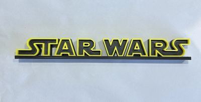 Decorative Lego Star Wars logo Sign Display Pop