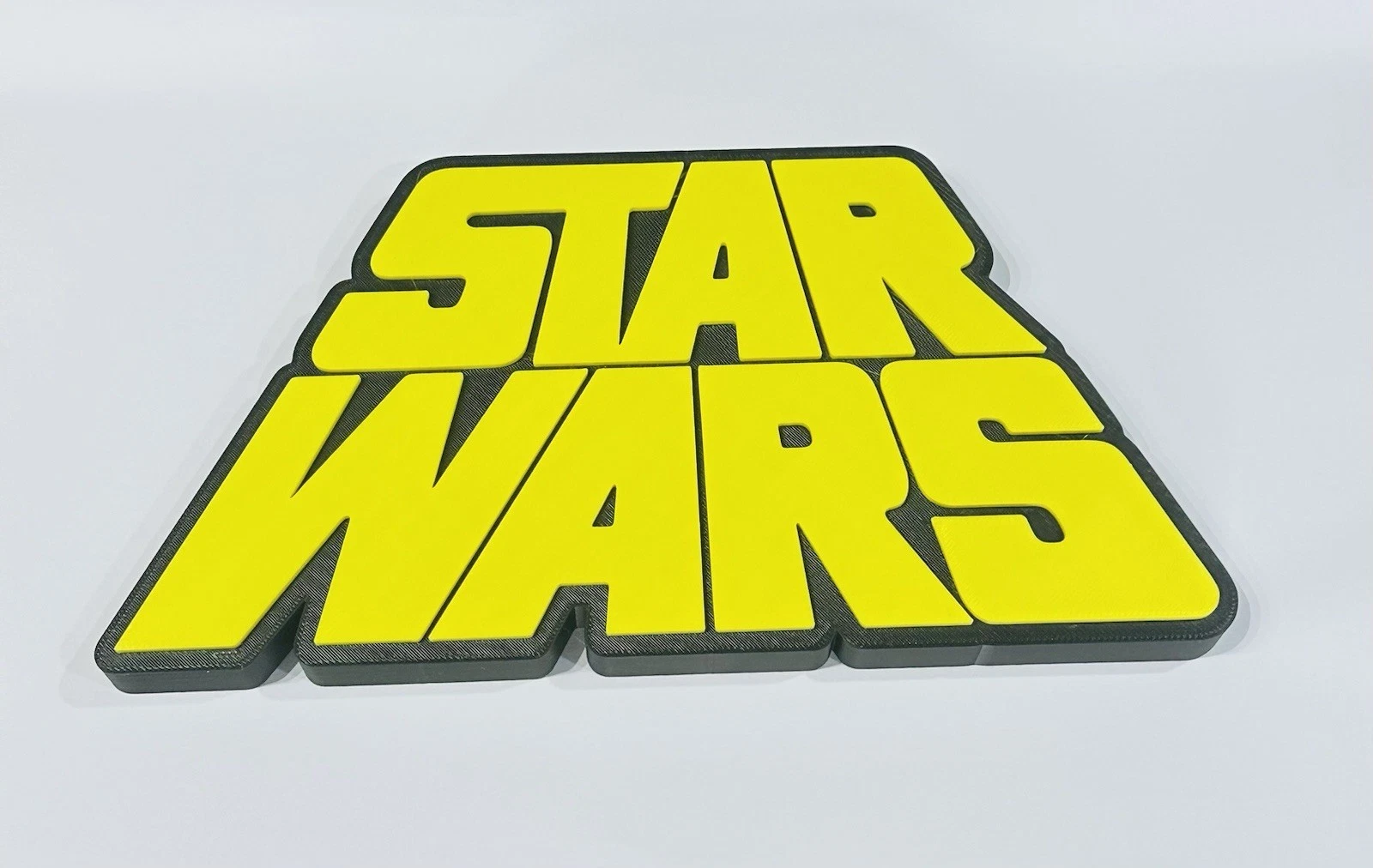 Decorative Star Wars Retro logo Sign Display Pop Self Standing Room