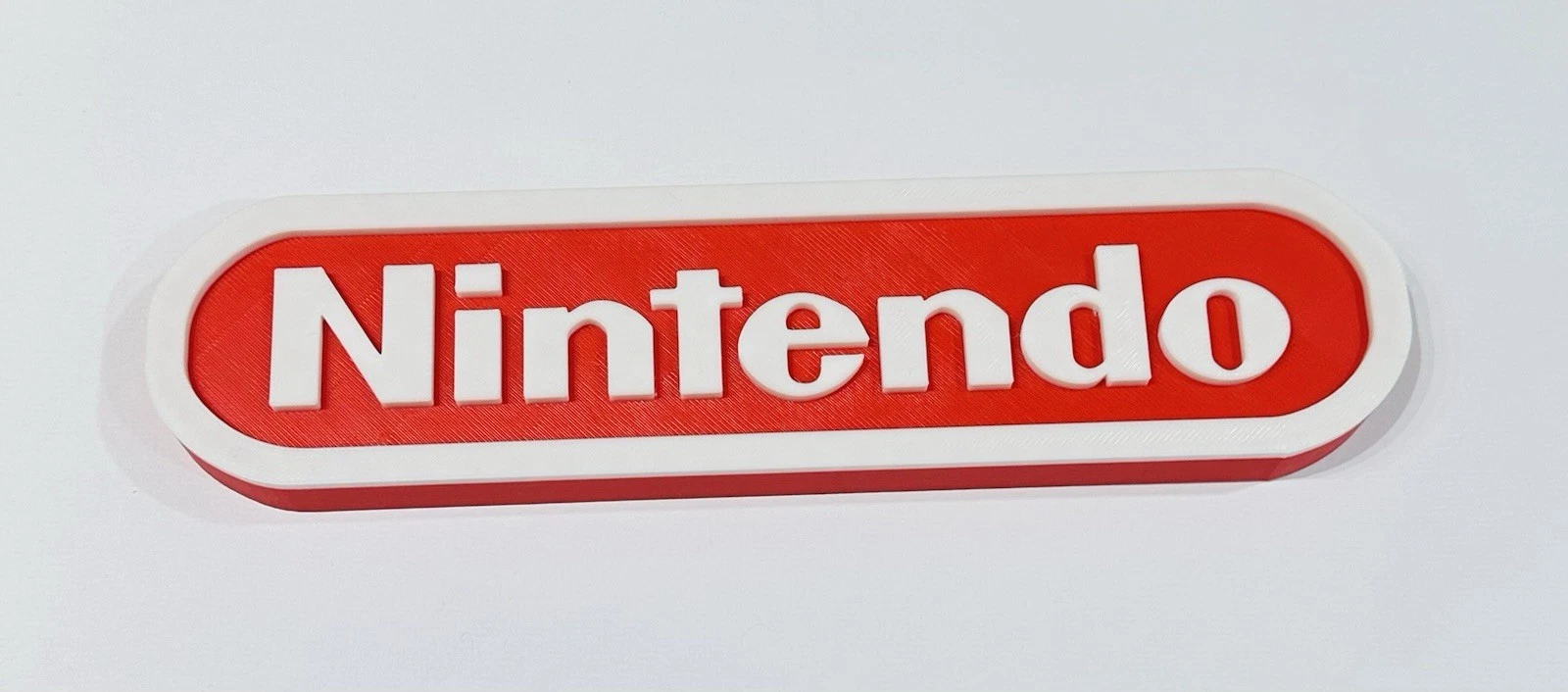 Decorative Nintendo Gaming Self Standing logo Sign Display Pops