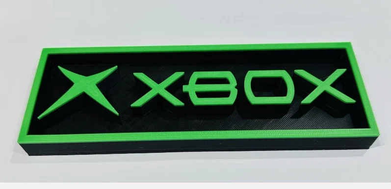 Decorative XBOX Box Sign Shelf Logo Display Sign Gaming 2 Sizes