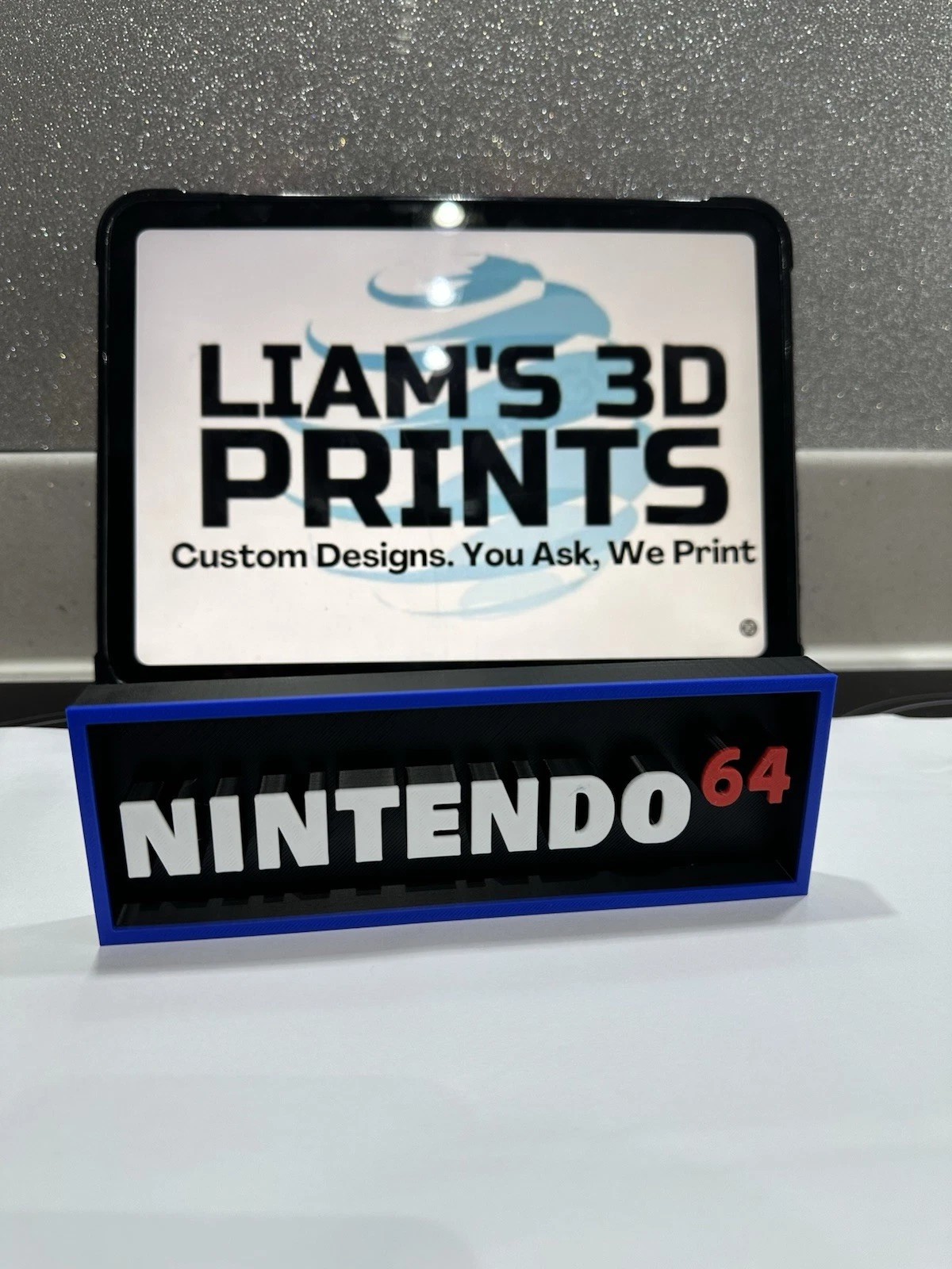 Decorative Nintendo 64 N64 logo Sign Display Cinema small 17.5cm Large 22cm