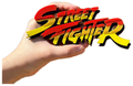 Decorative Street Fighter Logo Character Wall Display 3D Print 2 Sizes