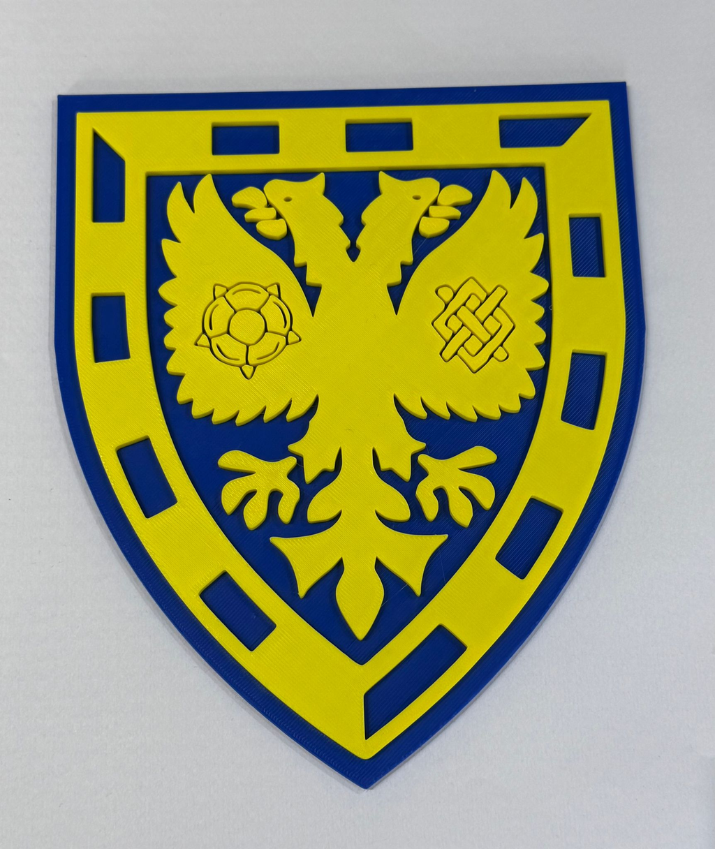 Decorative Wimbledon FC Football Club Logo Badge Crest Wall Plaque 3D Print