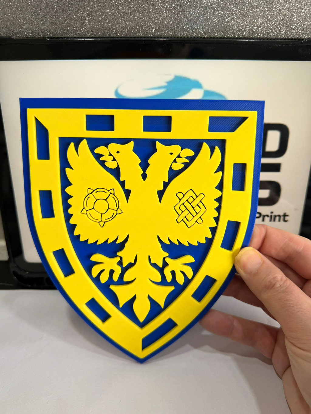 Decorative Wimbledon FC Football Club Logo Badge Crest Wall Plaque 3D Print