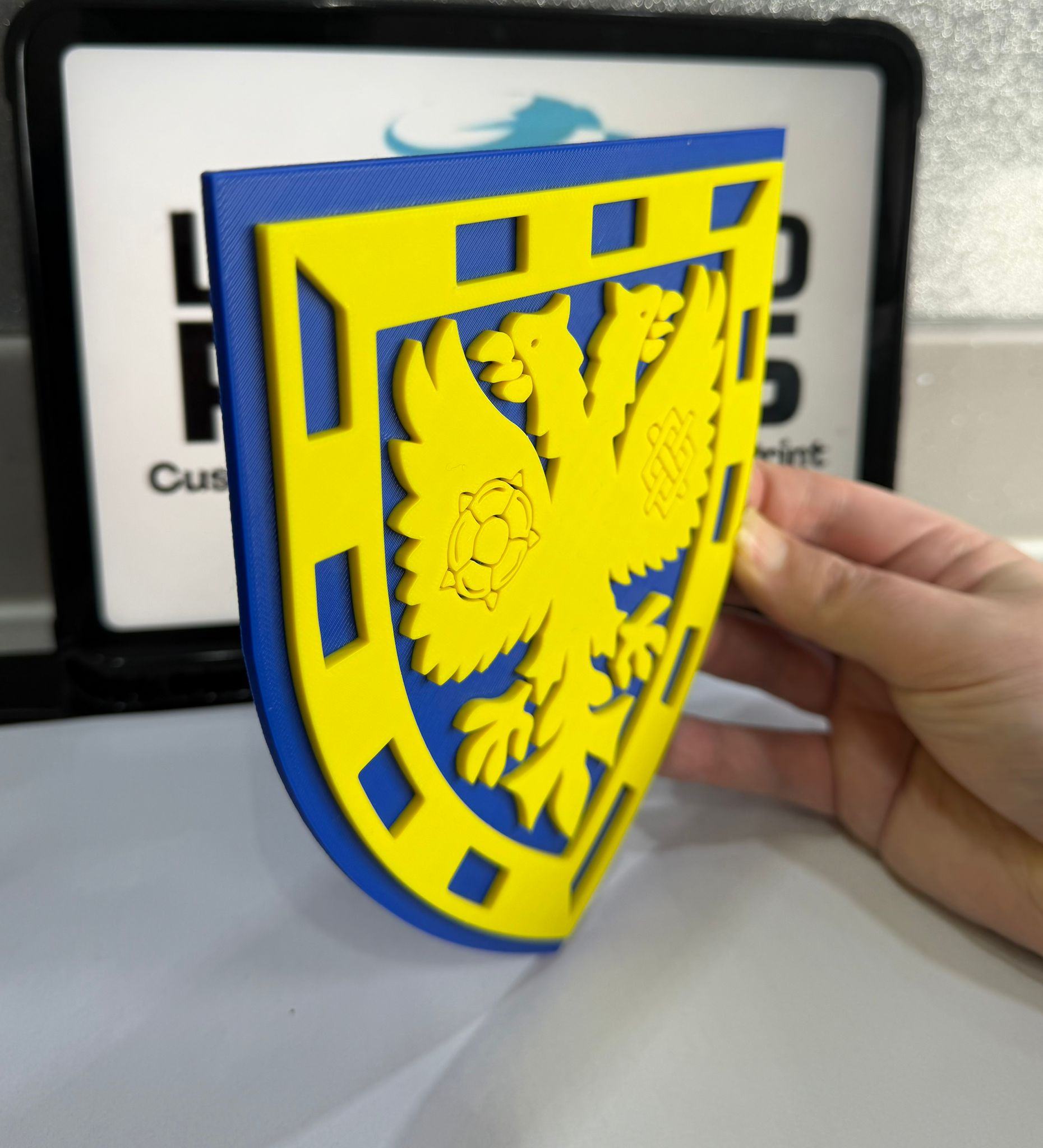 Decorative Wimbledon FC Football Club Logo Badge Crest Wall Plaque 3D Print