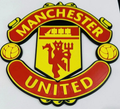 Decorative Manchester United Football Team Logo Crest Wall Plaque 3D Print
