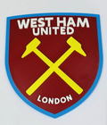 Decorative West Ham United Football Team Logo Crest Wall Plaque 3D Print