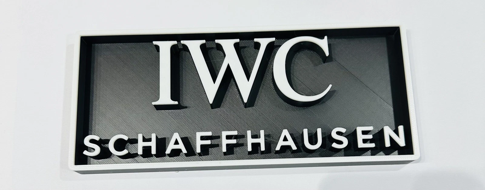 Decorative designer IWC logo Sign Display Watch 20cm