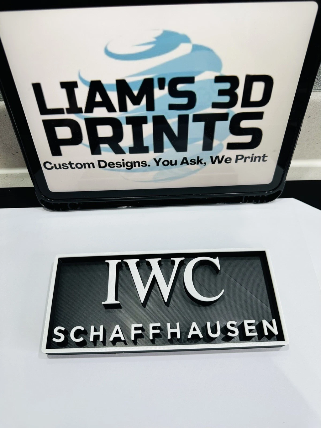 Decorative designer IWC logo Sign Display Watch 20cm