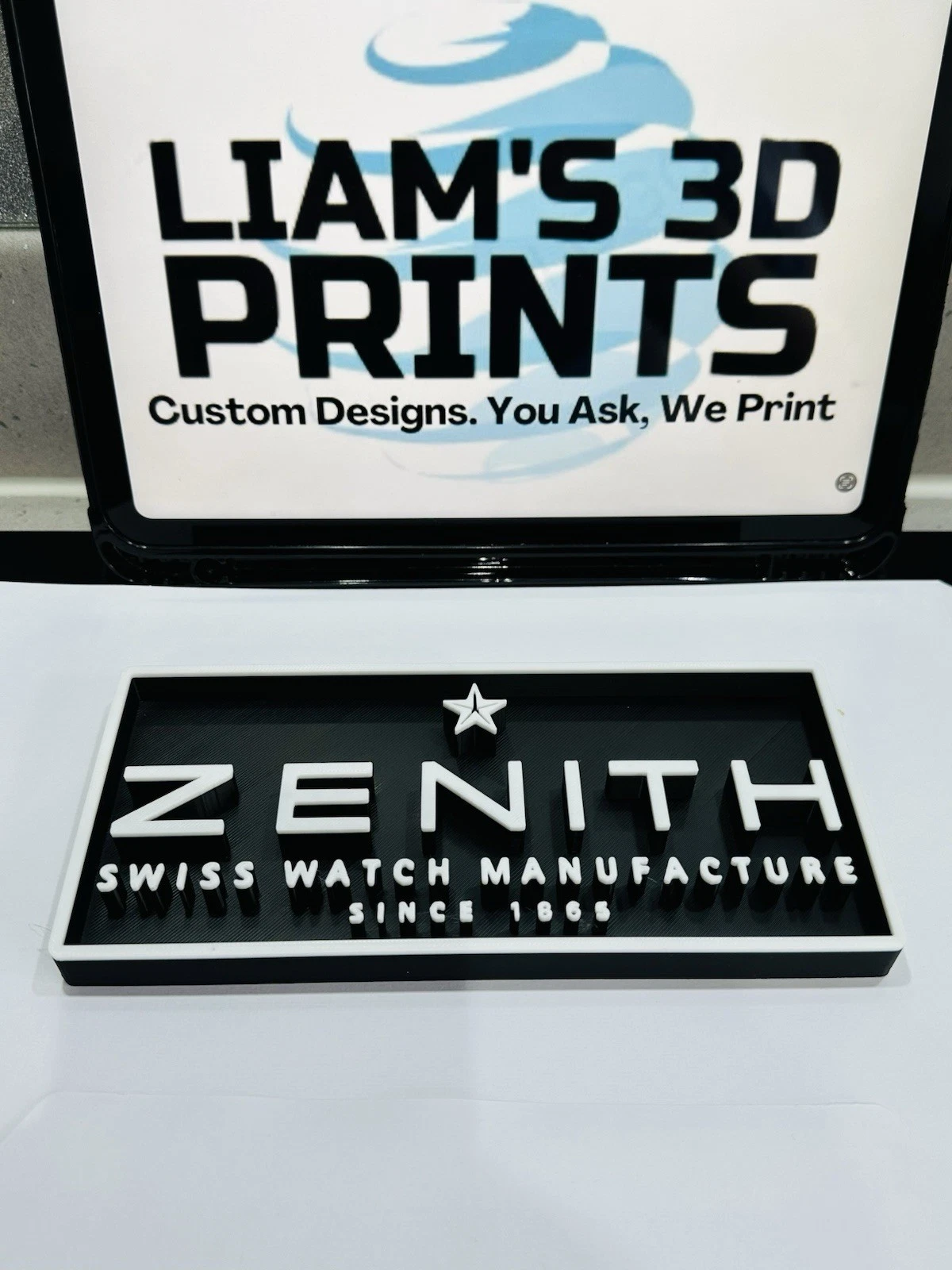 Decorative Zenith logo Sign Display Watch 20cm