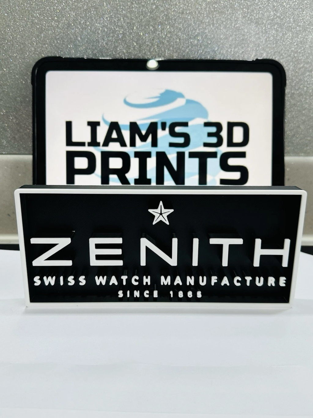 Decorative Zenith logo Sign Display Watch 20cm