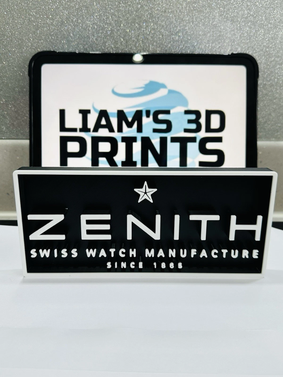 Decorative Zenith logo Sign Display Watch 20cm