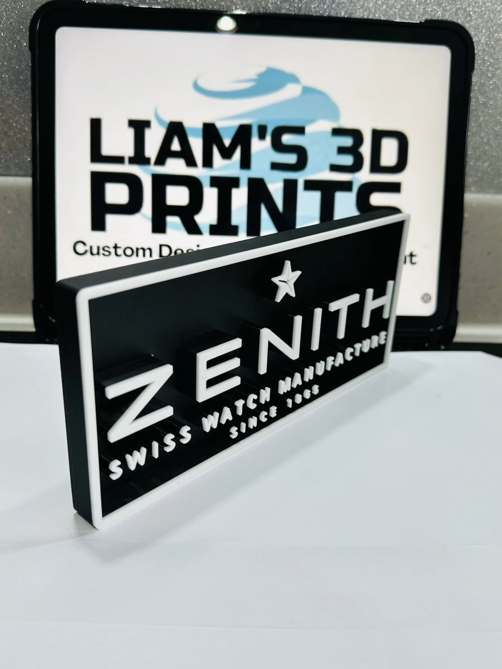 Decorative Zenith logo Sign Display Watch 20cm