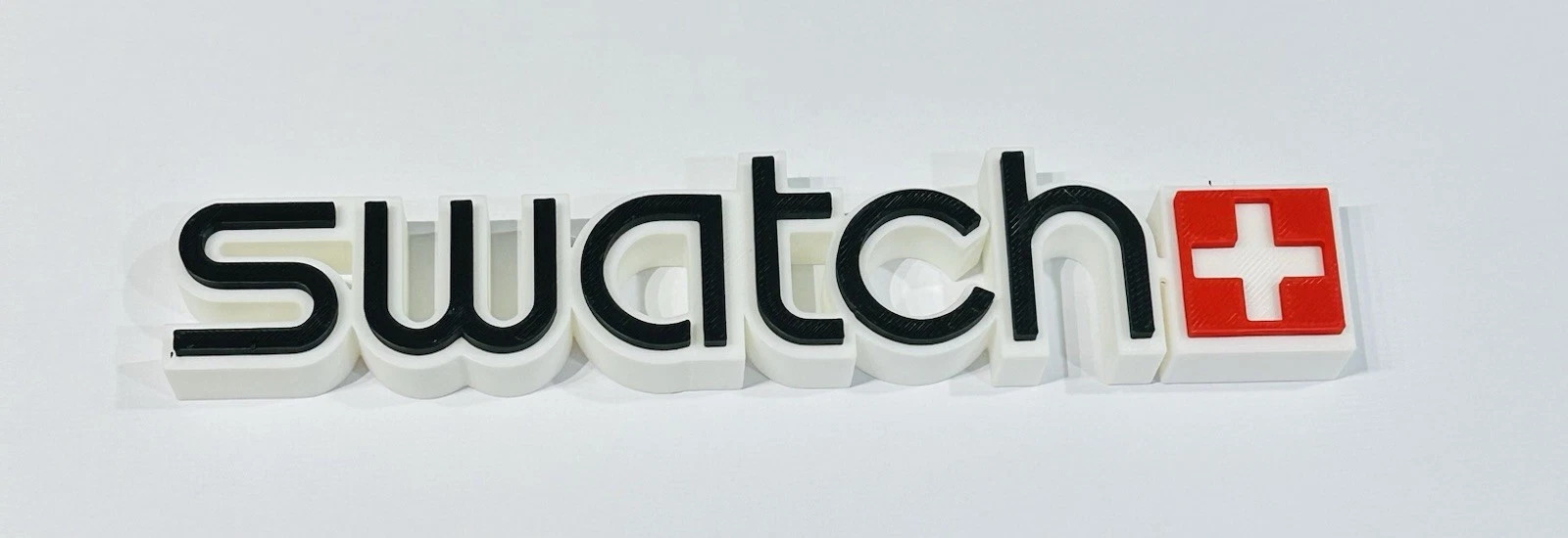 Decorative designer Swatch logo Sign Display Watch