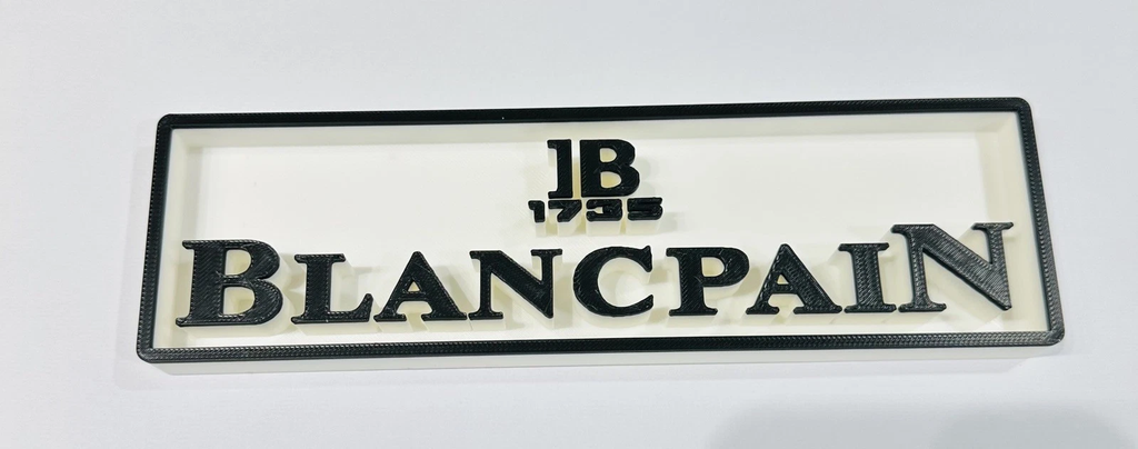 Decorative designer Blancpain logo Sign Display Watch 20cm