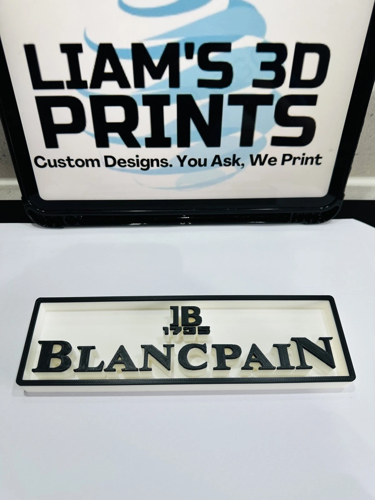 Decorative designer Blancpain logo Sign Display Watch 20cm