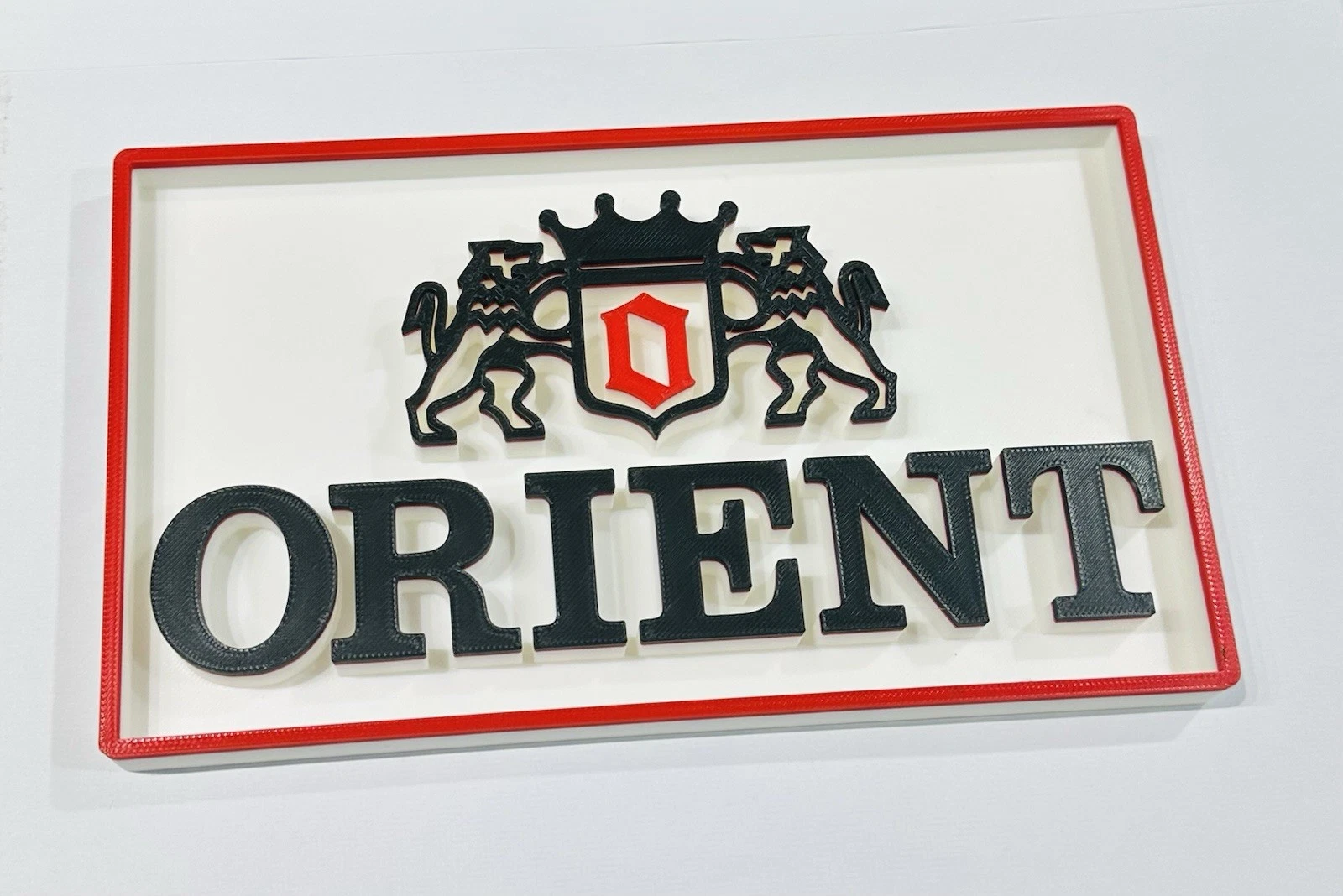 Decorative designer Orient logo Sign Display Watch 20cm